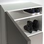 Voir la diapositive 9 : Meuble à chaussures 3 portes H118cm MAX