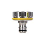 Hozelock Raccord métallique pour robinet fileté extérieur (ø 26/34) - blister