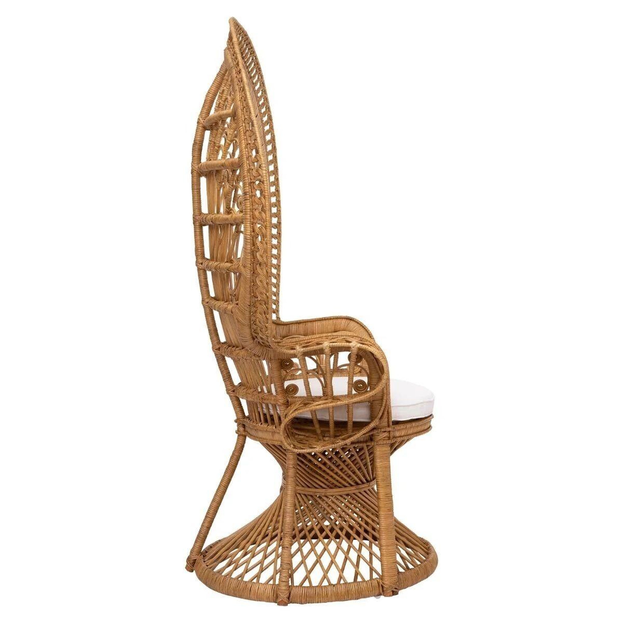 Voir la diapositive 3 : ATMOSPHERA Fauteuil en rotin design  gypsy  150cm naturel