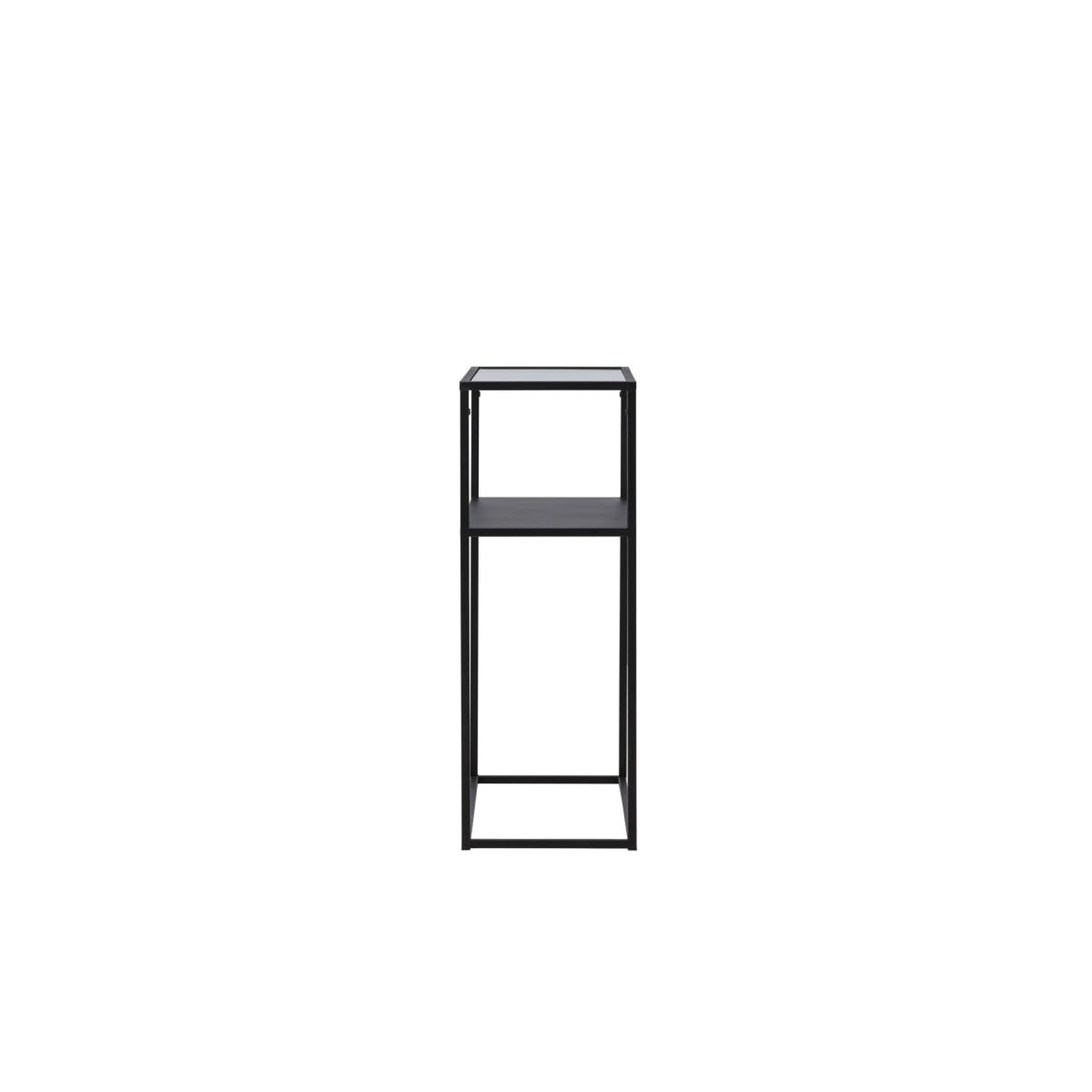 Voir la diapositive 3 : Paris Prix Console design en verre  bogota  80cm noir
