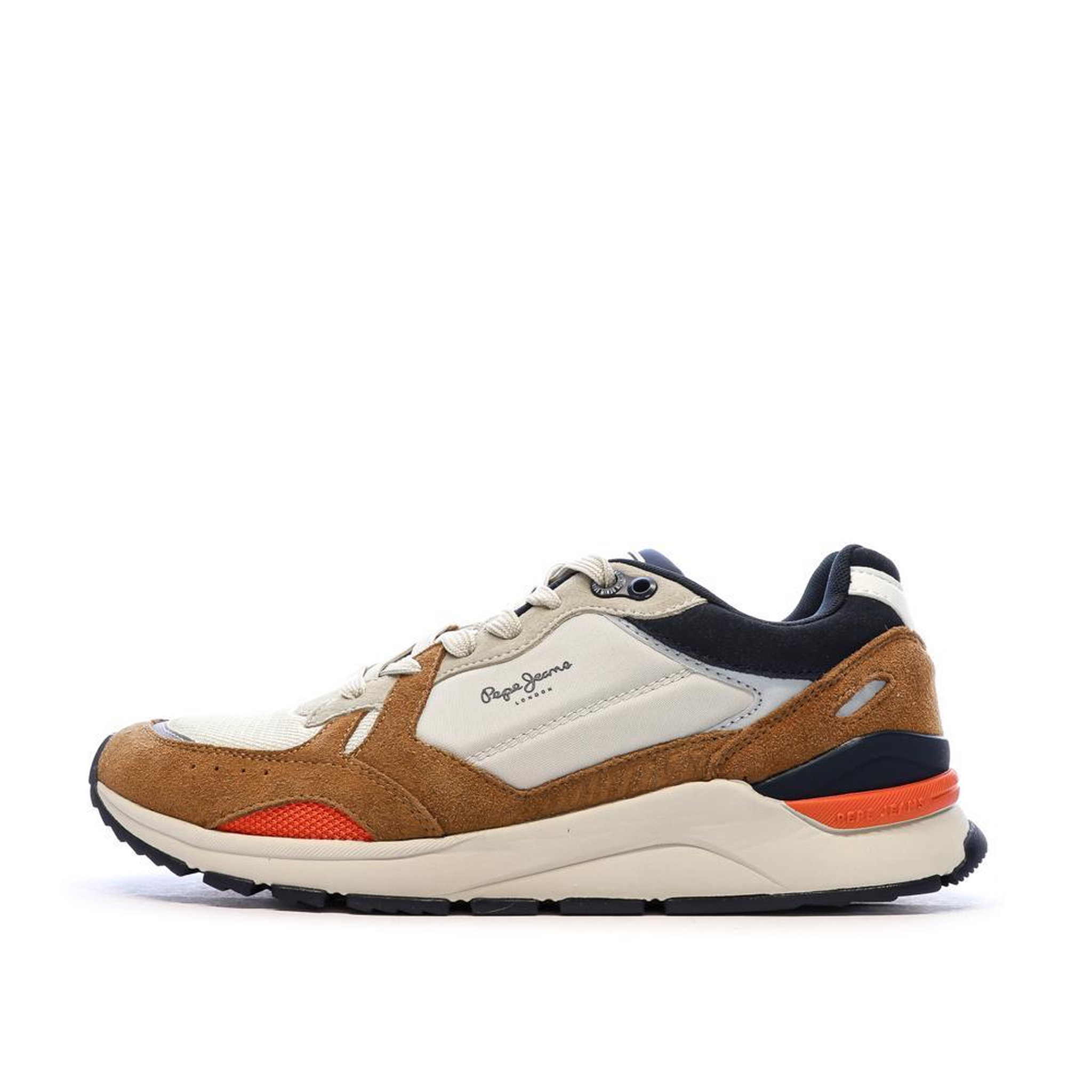 Pepe Jeans Baskets Beige/Camel Homme Pepe Jeans X20 Rise. Coloris disponibles : Marron
