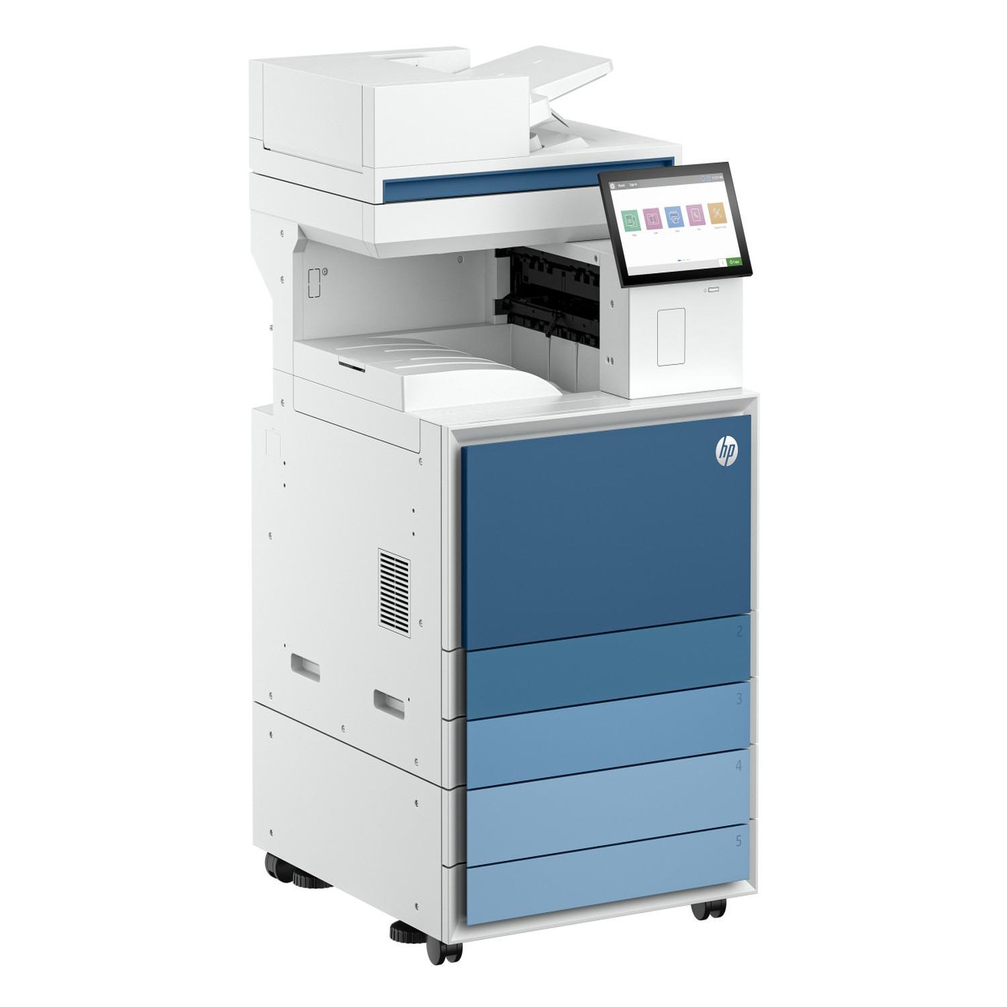 Voir la diapositive 3 : HP Hp laserjet ent mfp 8601dn printer europe - multilingual localization laser a3 70 ppm