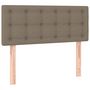 Voir la diapositive 2 : VIDAXL Tete de lit Taupe 80x5x78/88 cm Tissu
