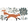 Voir la diapositive 1 : Lilipinso Sticker Lilipinso Mr Fox en Forêt 130 x 64 cm