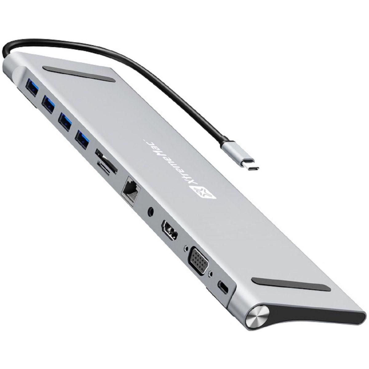 XTREMEMAC Station d'accueil USB-C 11 en 1