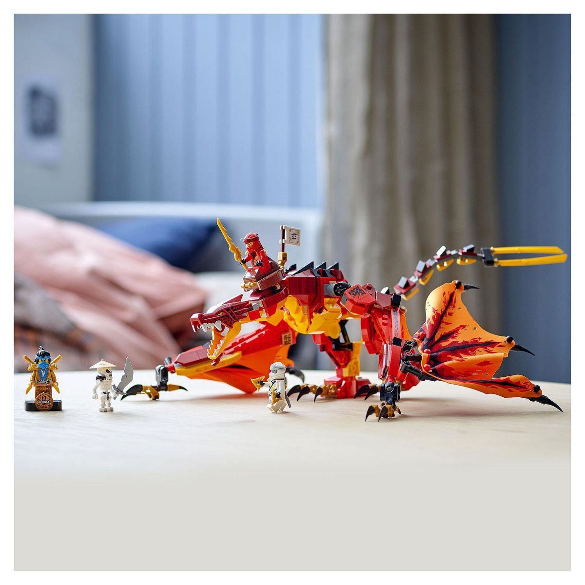 LEGO NINJAGO 71753 - L'attaque du dragon de feu 