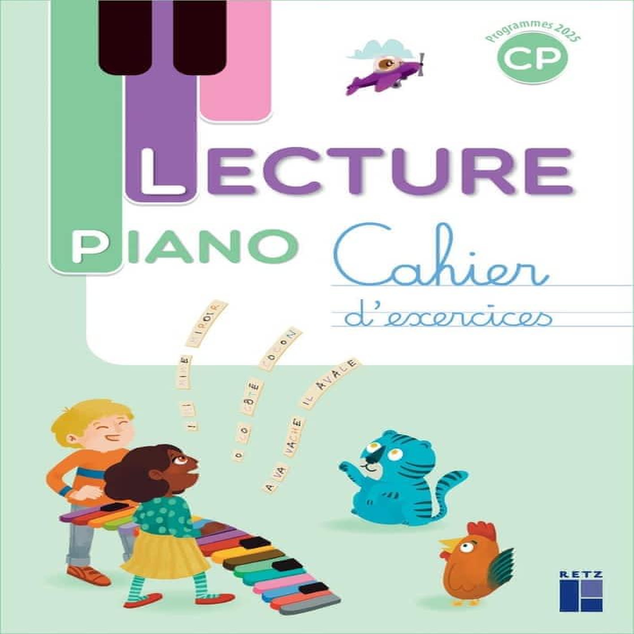LECTURE PIANO CP. CAHIER D'EXERCICES, EDITION 2025, Monnier-Murariu Sandrine