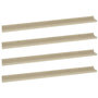 Voir la diapositive 2 : VIDAXL Etageres murales 4 pcs chene sonoma 100x9x3 cm