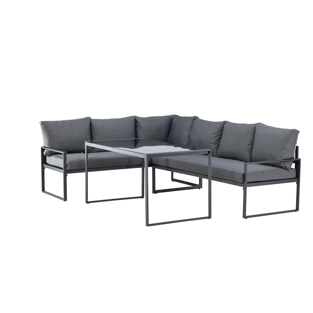 Paris Prix Salon d'Angle de Jardin  Zingaro  241cm Noir