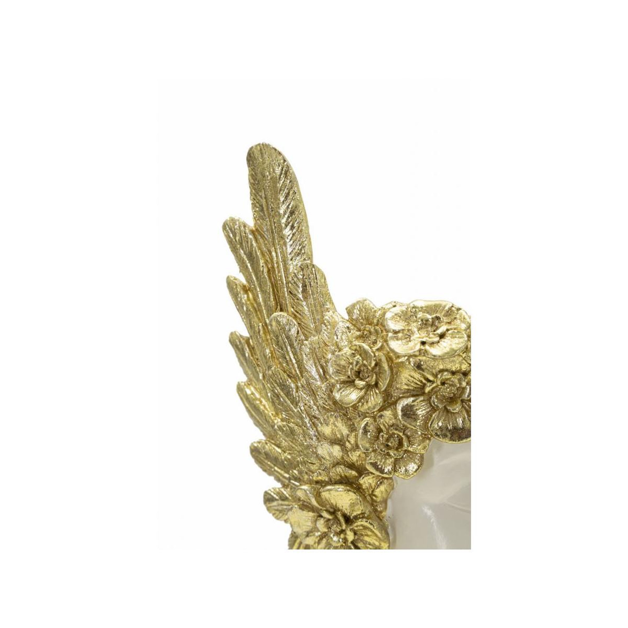 Voir la diapositive 5 : Paris Prix Statuette buste femme  athena  32cm blanc & or