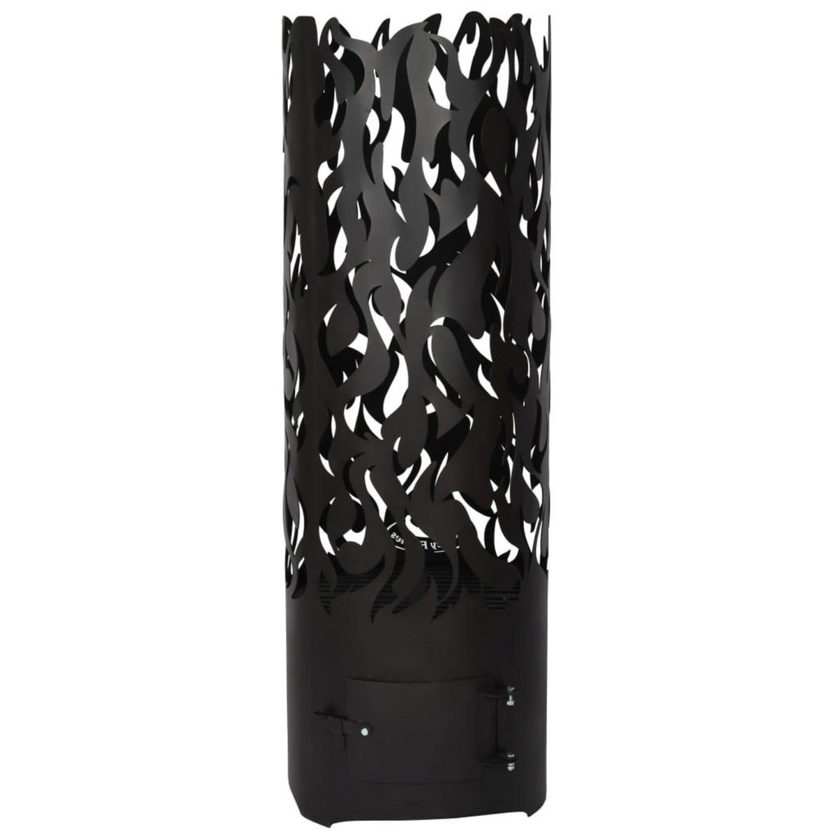 ESSCHERT DESIGN Esschert Design Baril a feu Flames Acier au carbone Noir FF408
