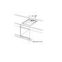 Voir la diapositive 6 : BOSCH Table de cuisson vitrocéramique 60cm 3 foyers 7400w noir - PVJ611BB6E
