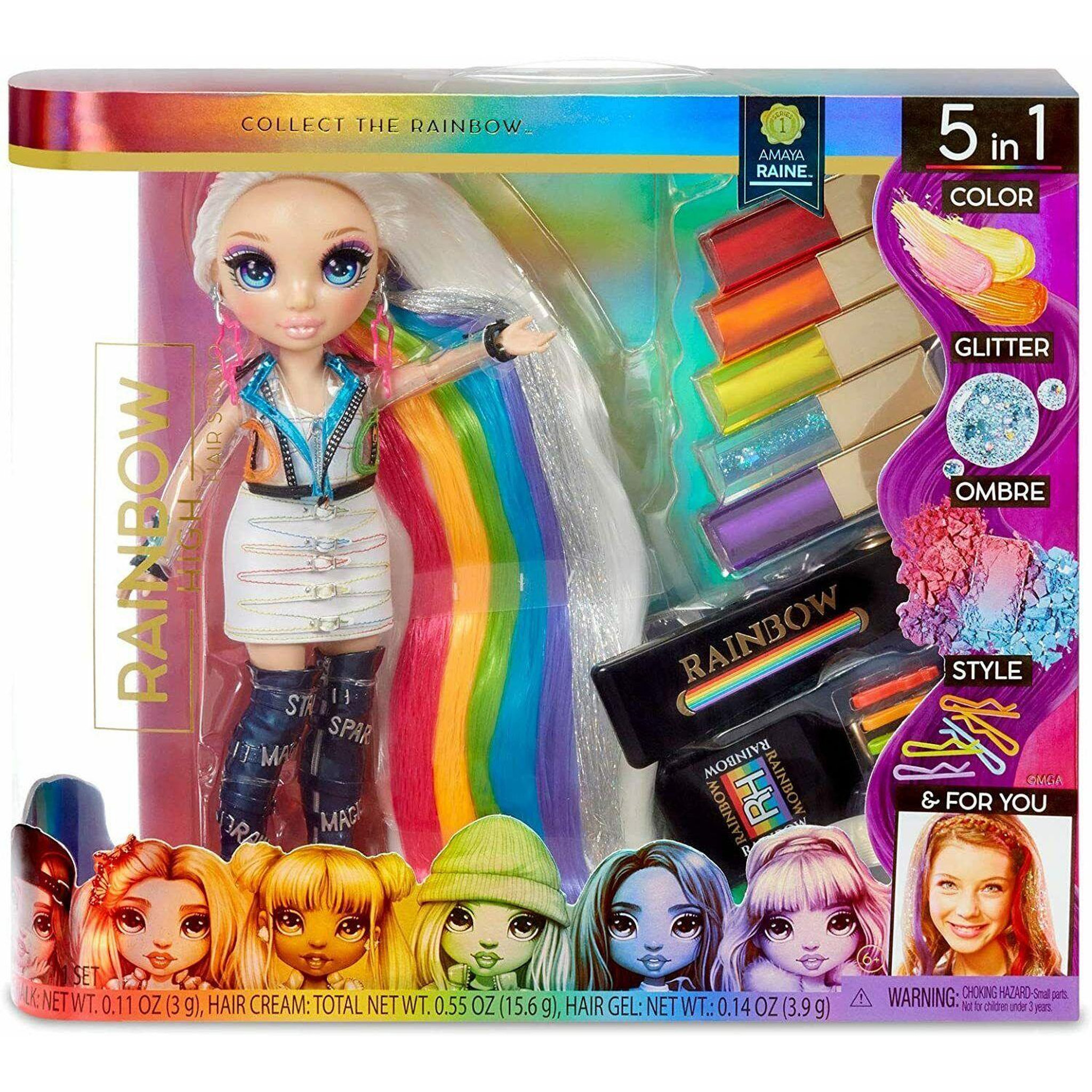 Voir la diapositive 3 : MGA Rainbow High - Salon de beauté 
