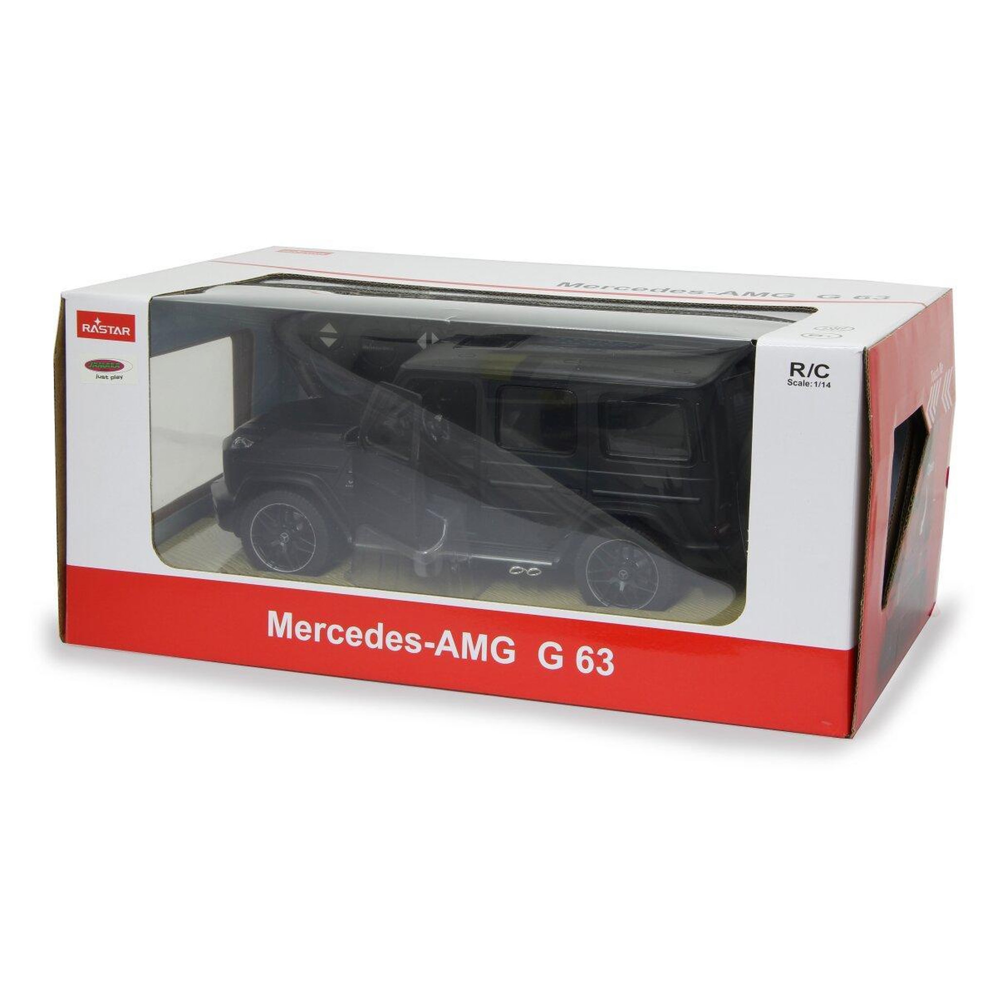 Voir la diapositive 2 : Jamara Voiture télécommandée Mercedes-Benz AMG G63 1:14 noir 2,4GHz