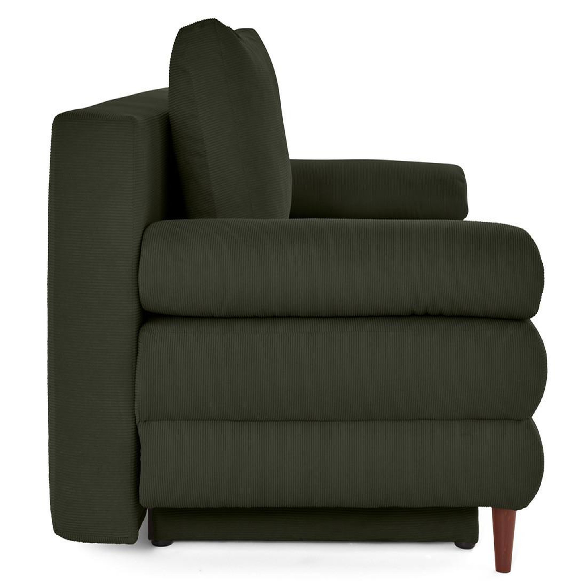 Voir la diapositive 5 : BEST MOBILIER Wonder - canapé 3 places convertible avec coffre en velours côtelé