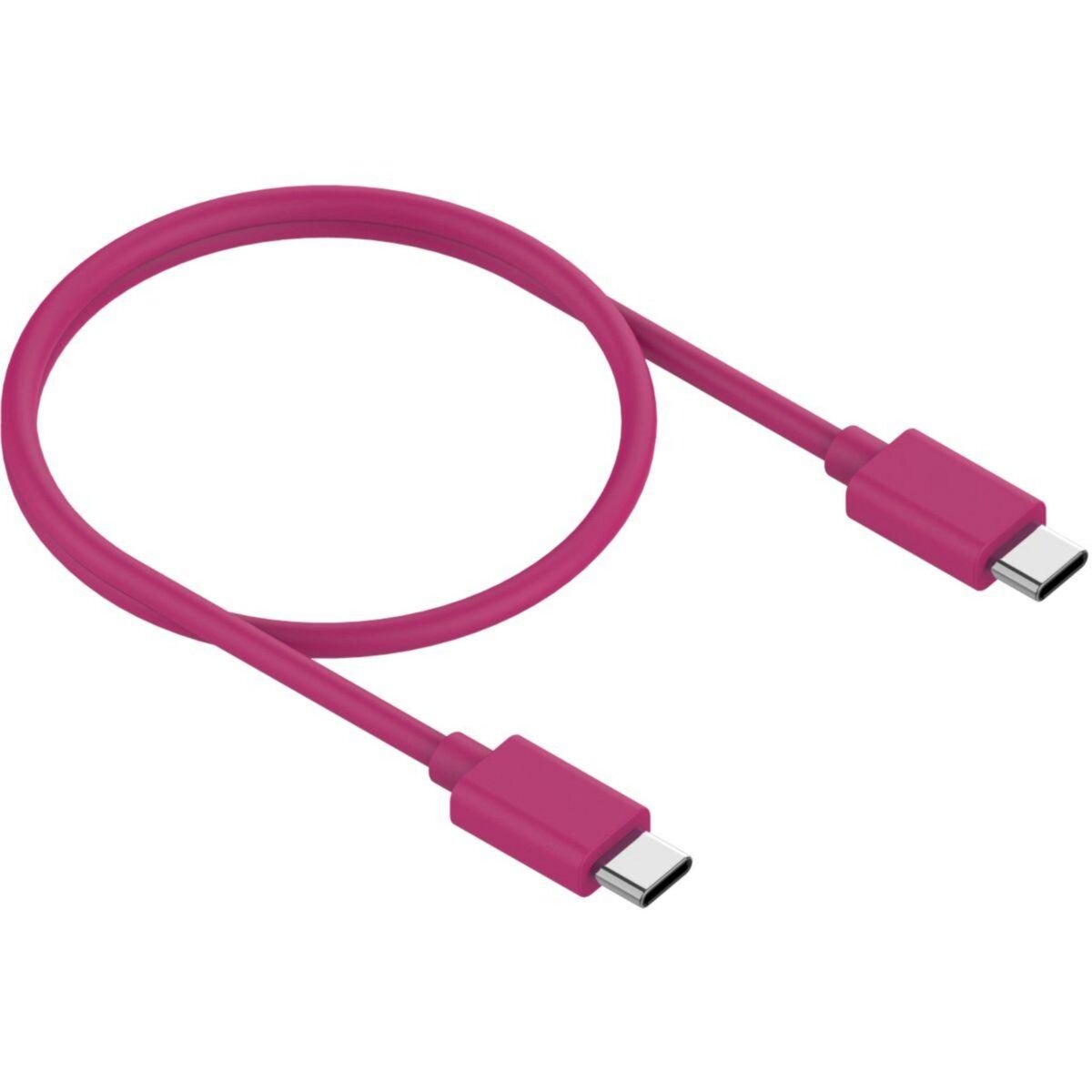 Câble USB C 2m -ID18865 rose pas cher