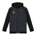 UMBRO Veste de survêtement  Homme zippé à capuche Umbro 943850. Coloris disponibles : Noir