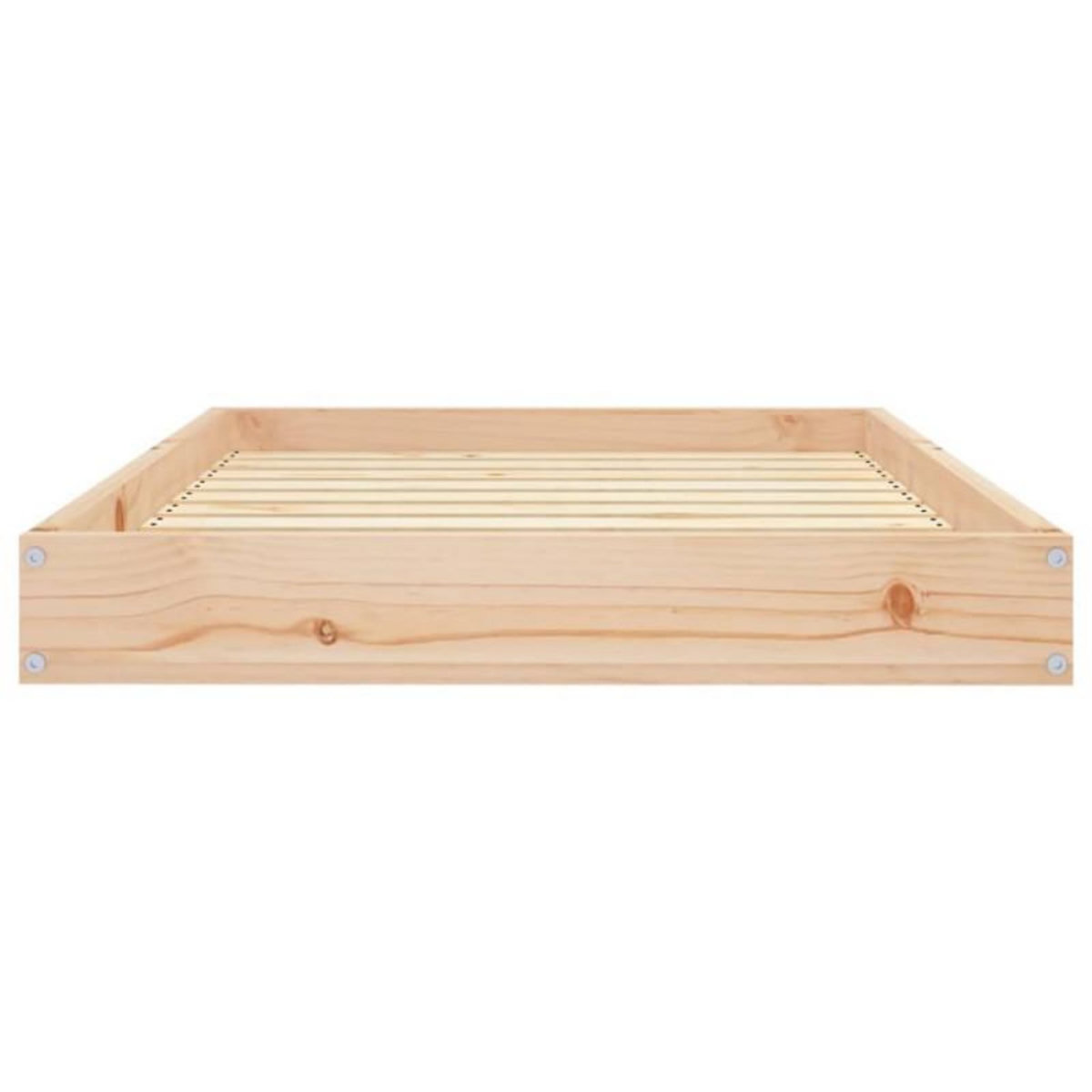 VIDAXL Lit pour chien 91,5x64x9 cm Bois de pin solide