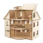  Maquette 3D en bois - Maison de Poupées 54 cm