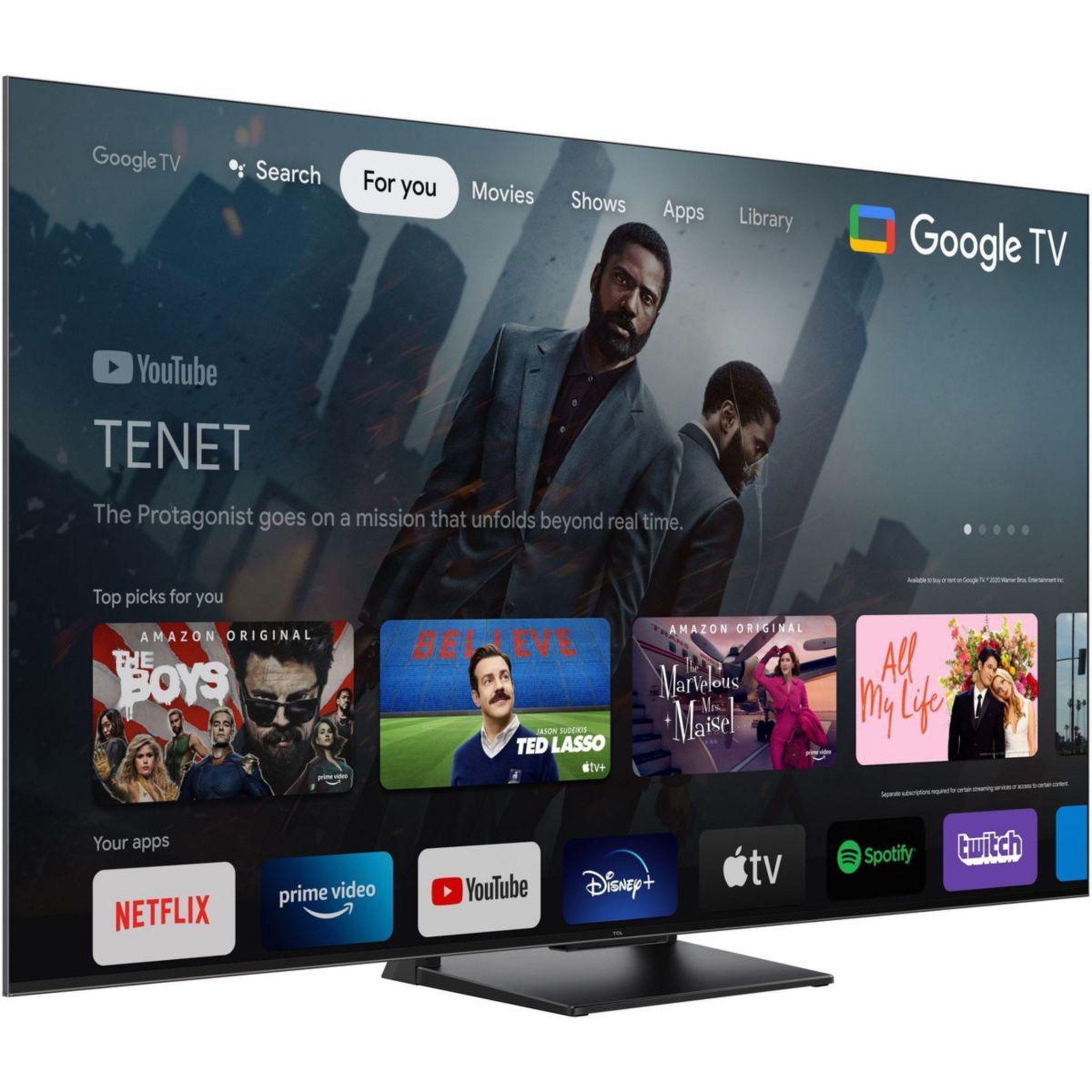 Voir la diapositive 5 : TCL TV QLED 65C745