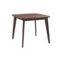 Voir la diapositive 1 : Rendez vous déco Table carrée 4 personnes en bois clair naturel 90 cm - Julio