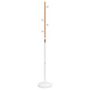 Voir la diapositive 5 : VIDAXL Porte manteau blanc 177 cm fer enduit de poudre