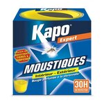 Kapo Bougie anti moustique, parfum citronnelle,  125 g, KAPO EXPERT