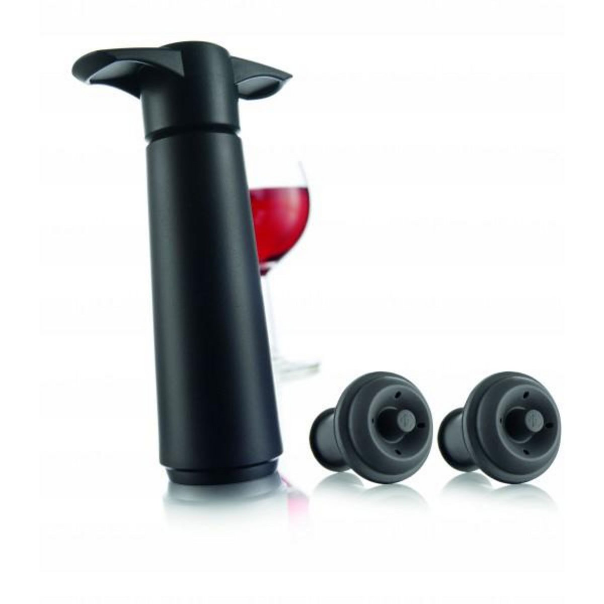 Vacu vin Set pompe à vide + 2 bouchons - 09814606