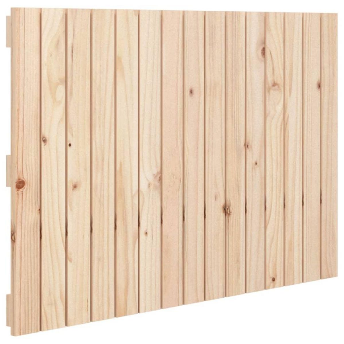 VIDAXL Tete de lit murale 95,5x3x60 cm Bois massif de pin