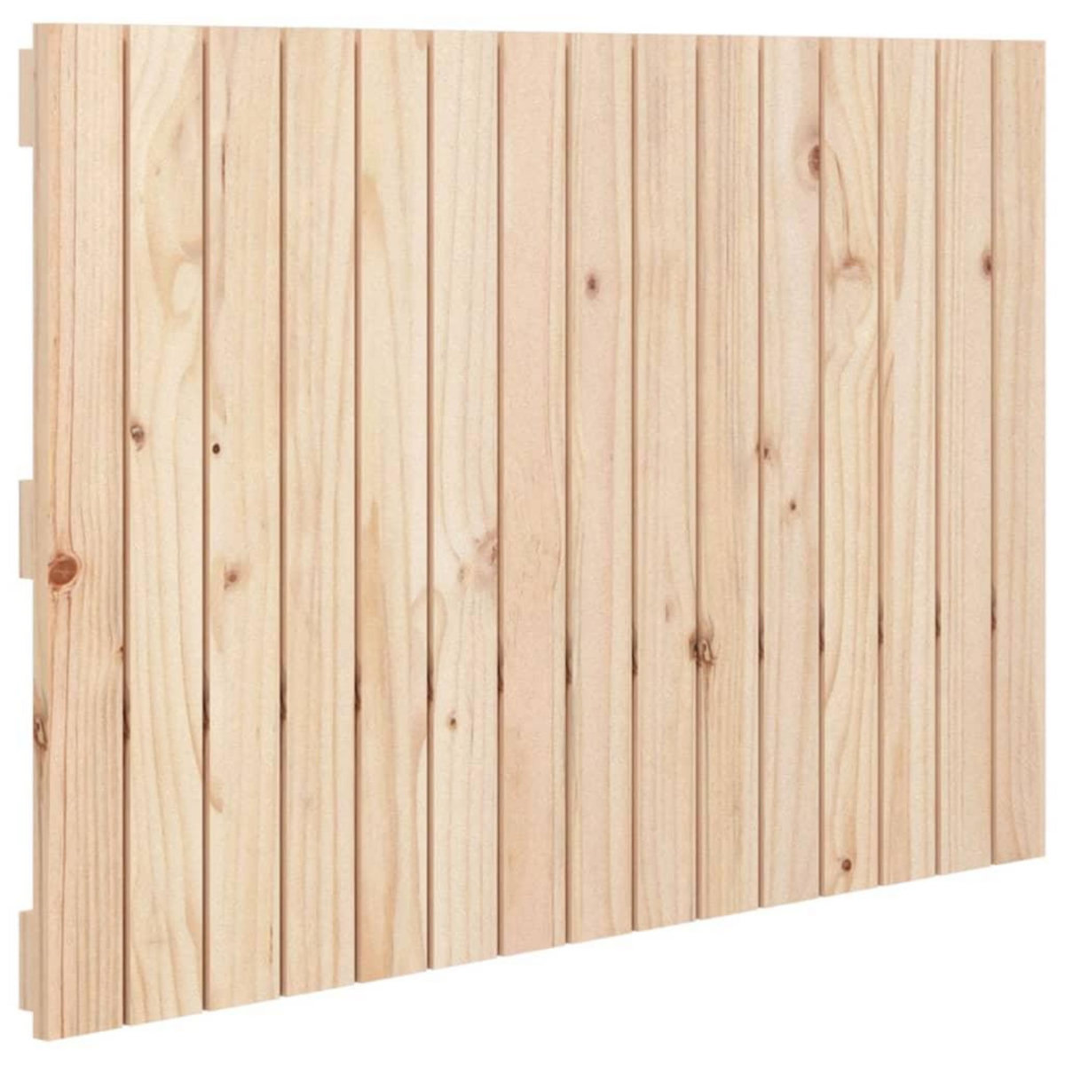 VIDAXL Tete de lit murale 95,5x3x60 cm Bois massif de pin