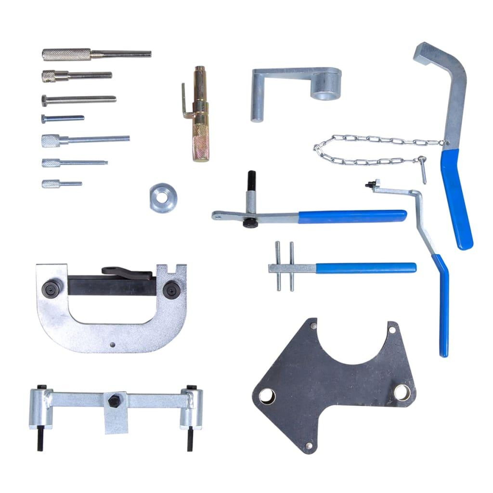 Voir la diapositive 4 : VIDAXL Ensemble d'outils de calage pour moteur pour renault