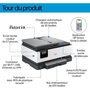 Voir la diapositive 3 : HP Imprimante jet d'encre OfficeJet Pro 8134e éligible Instant Ink
