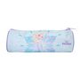 Voir la diapositive 4 : Bagtrotter Bagtrotter - La Reine des Neiges - Frozen - Disney -Trousse Scolaire Ronde - Turquoise - 1 Compartiment Zippé - 22x7x7cm - Matière Polyester - Accessoire et Papeterie Scolaire