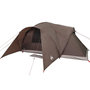 Voir la diapositive 5 : VIDAXL Tente familiale a dome 6 personnes marron impermeable