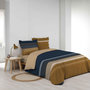 Voir la diapositive 3 : Douceur d'Intérieur Housse de couette 240x220 + 2 taies MASSAI coton 57 fils