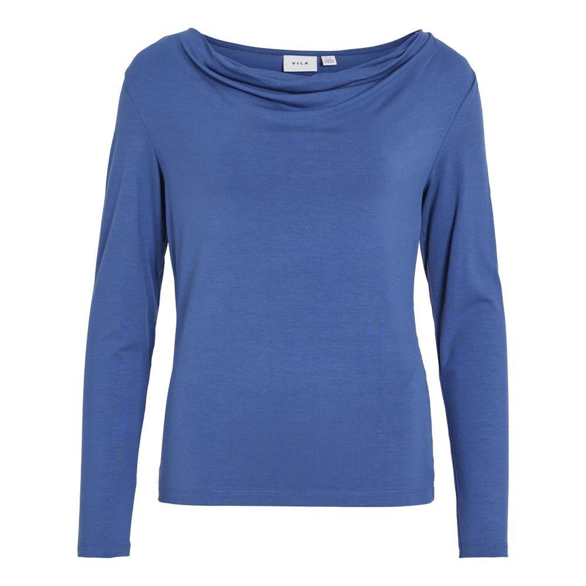 Vila T Shirt  Femme Vila Elmine. Coloris disponibles : Bleu