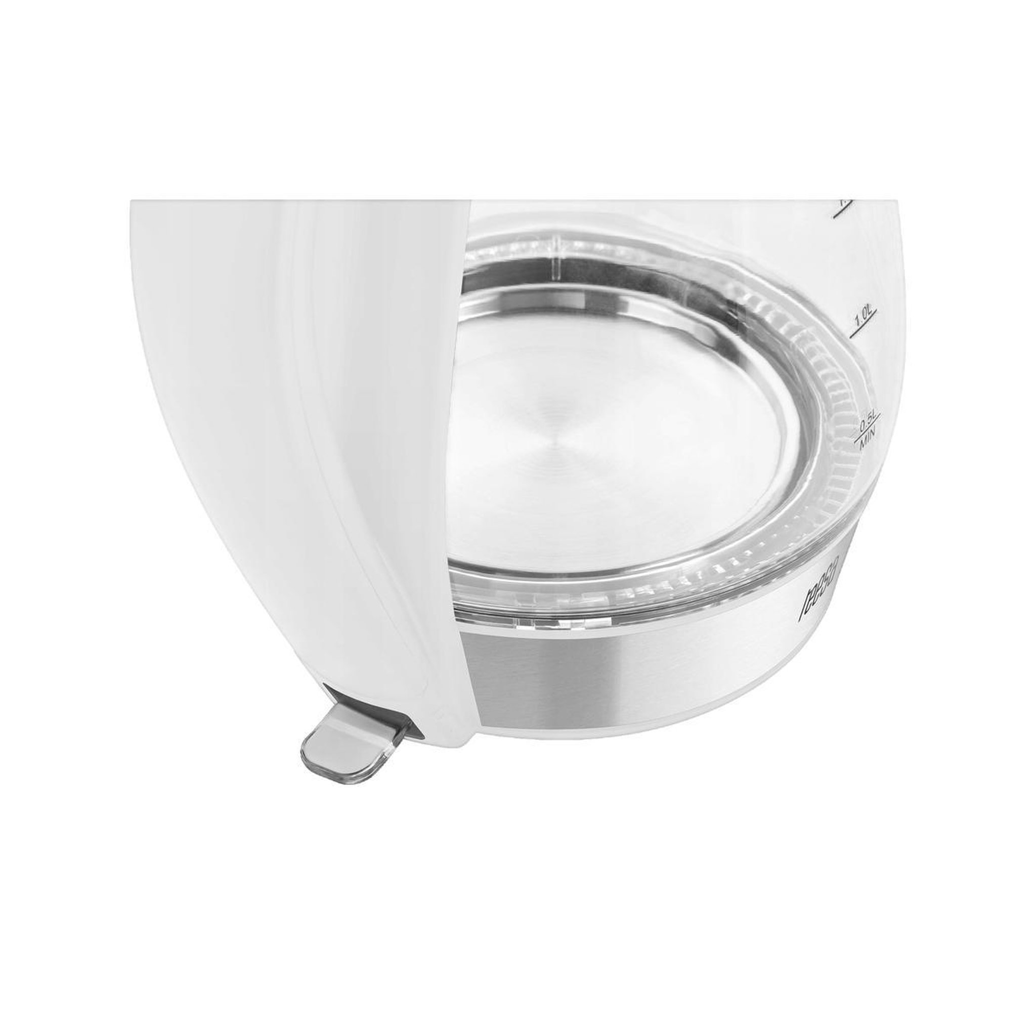 Voir la diapositive 3 : Tesa Bouilloire électrique Teesa TSA1512W 2200 W 1,7 litre blanc