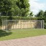 Voir la diapositive 3 : VIDAXL Cage pour chien avec porte gris 6x2x1,5 m acier galvanise