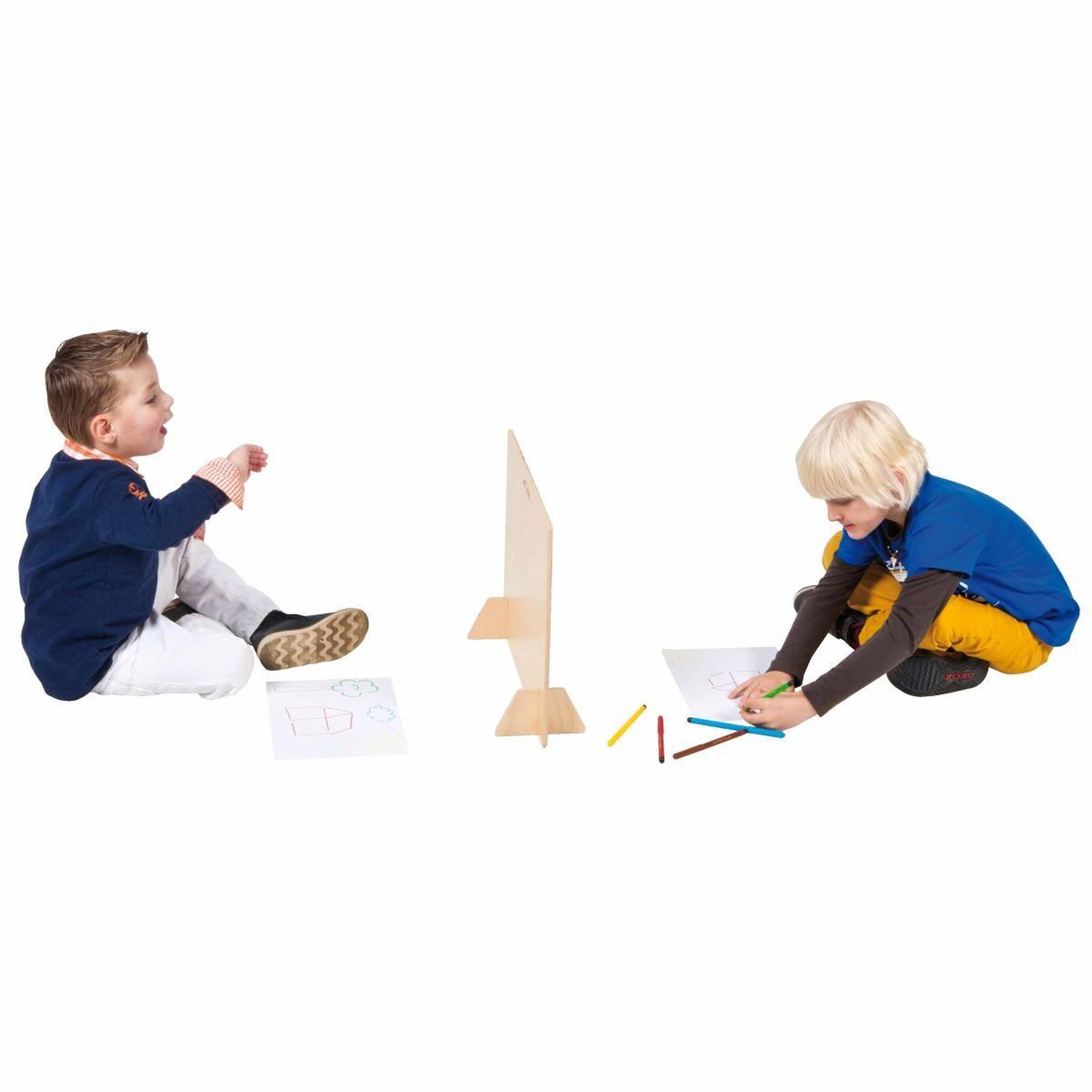 Voir la diapositive 2 : EDUCO Mur de séparation - support de jeu