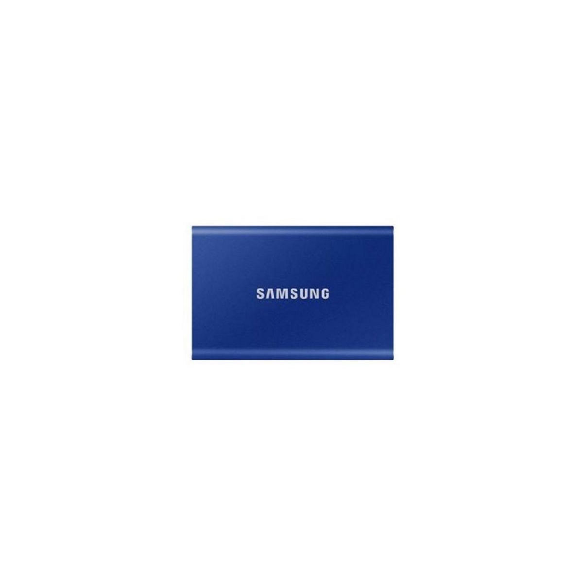 Samsung Disque dur SSD externe Pack T7 2To bleu + Etui