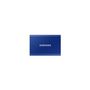 Voir la diapositive 2 : Samsung Disque dur SSD externe Pack T7 2To bleu + Etui