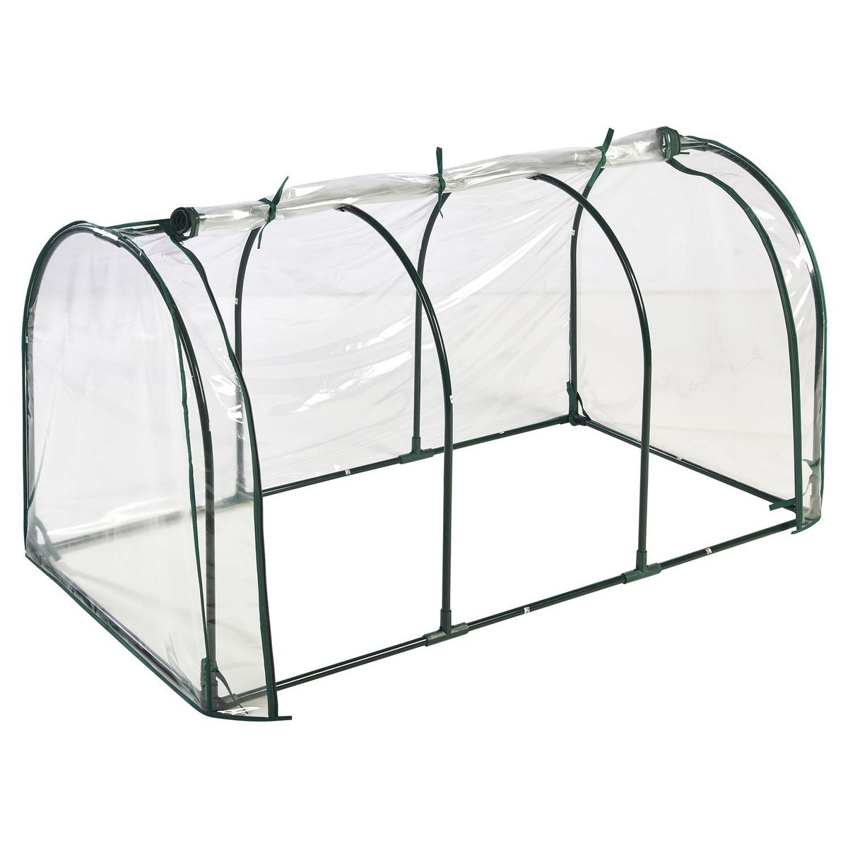 GARDENSTAR Serre tunnel - Transparent - 1,2m²