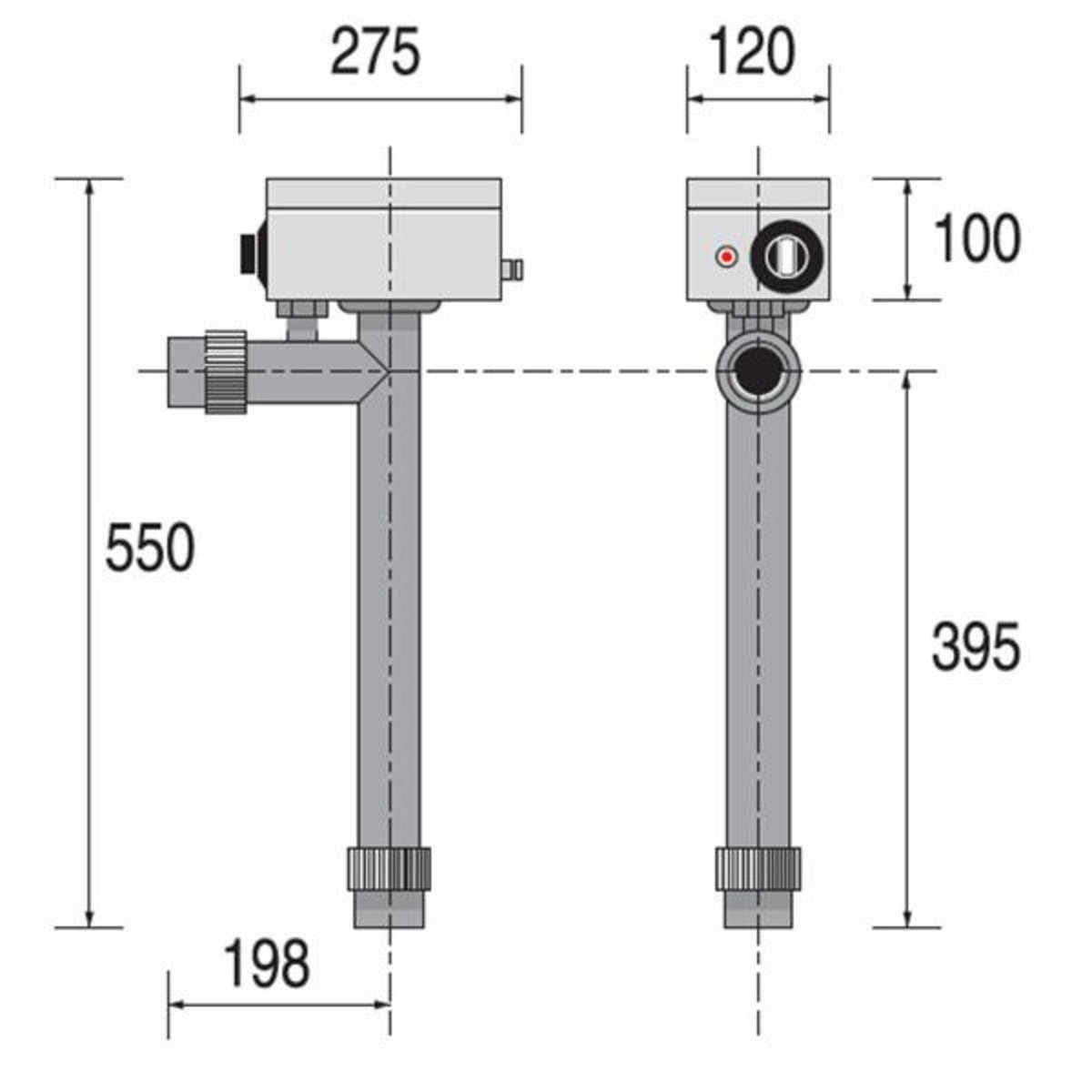 Psa Réchauffeur electrique en l 3kw mono ou triphasé - w40le03