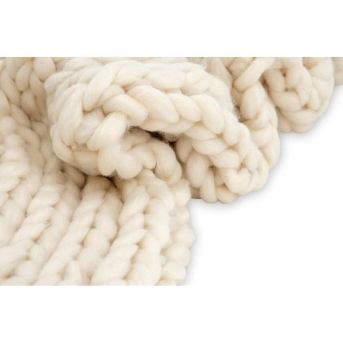 Paris Prix Plaid Uni  Kate  130x170cm Naturel