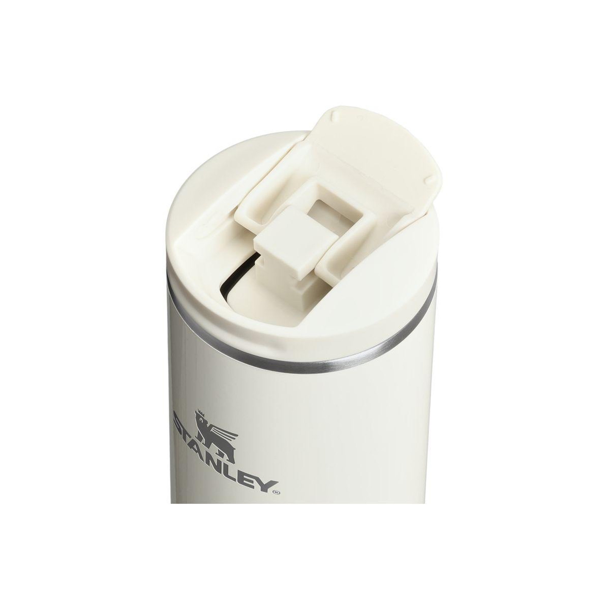 Voir la diapositive 2 : Stanley Bouteille isotherme The Transit FlipTop Mug - Cream Gloss