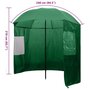 Voir la diapositive 6 : VIDAXL Parapluie de peche Vert 240x210 cm