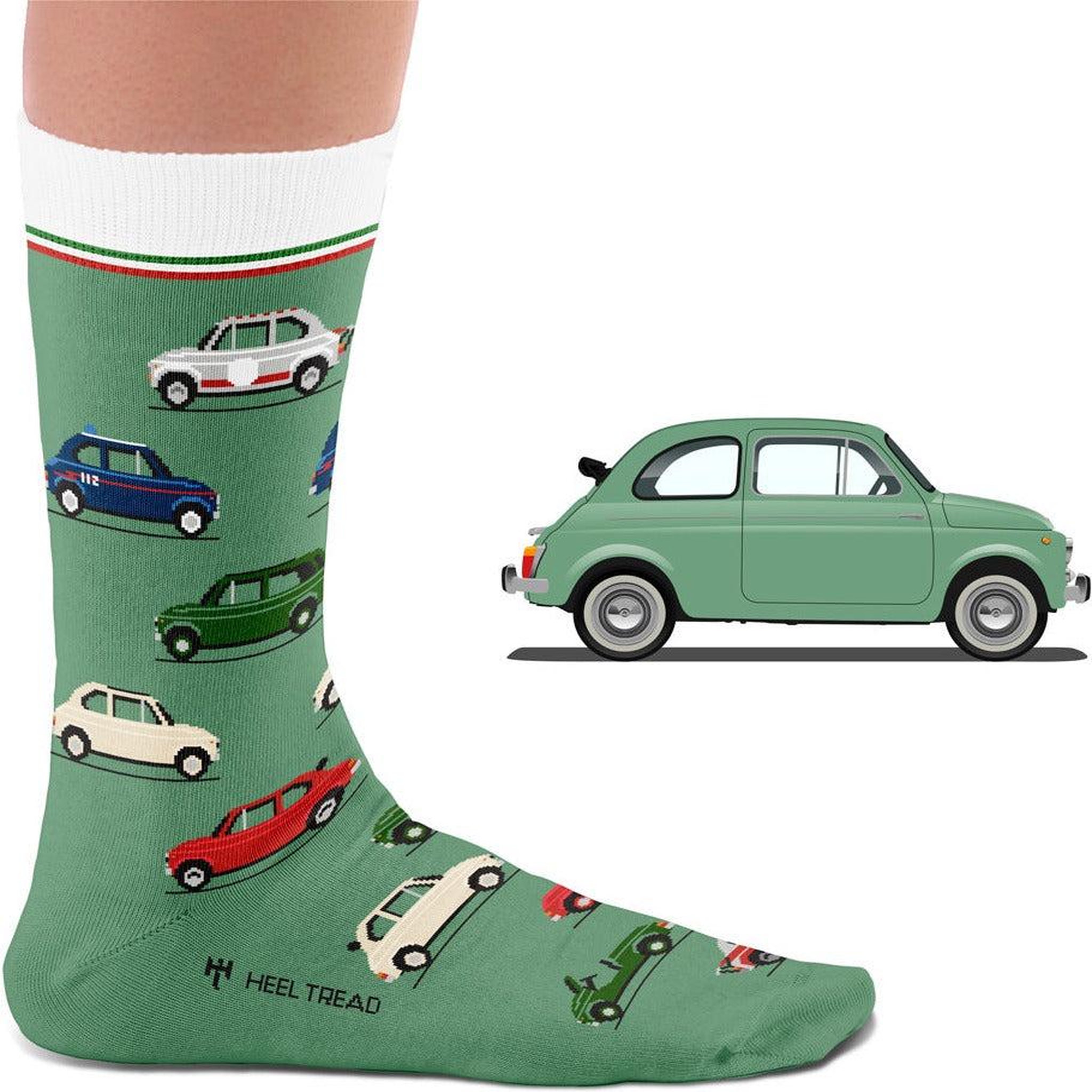 Voir la diapositive 5 : SOCK AFFAIRS Chaussettes fiat 500