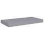 Voir la diapositive 3 : VIDAXL Etageres murales flottantes 4 pcs gris 50x23x3,8 cm MDF