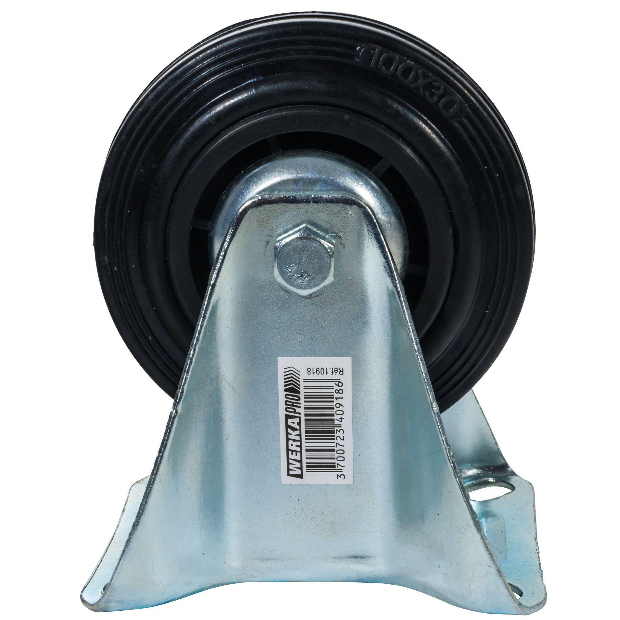 WERKAPRO Roulette fixe WERKA PRO sans frein  Ø 100mm