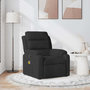 Voir la diapositive 1 : VIDAXL Fauteuil de massage inclinable noir velours